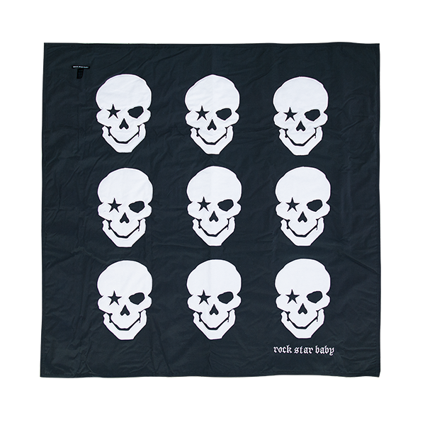 Rock Star Baby Skull детско одеяло
